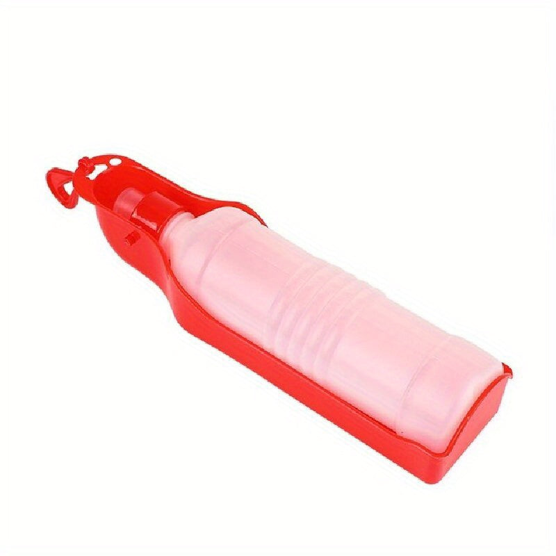 Dog Water Bottle 250ml 500ml Foldable Plastic Portable Outdoor Water Dispenser