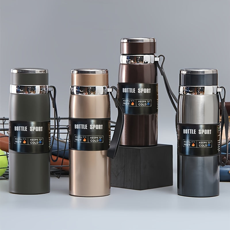 Stainless Steel Vacuum Insulated Water Bottle 800ml 27oz ichimliklarni 24 soat sovuq tutadi