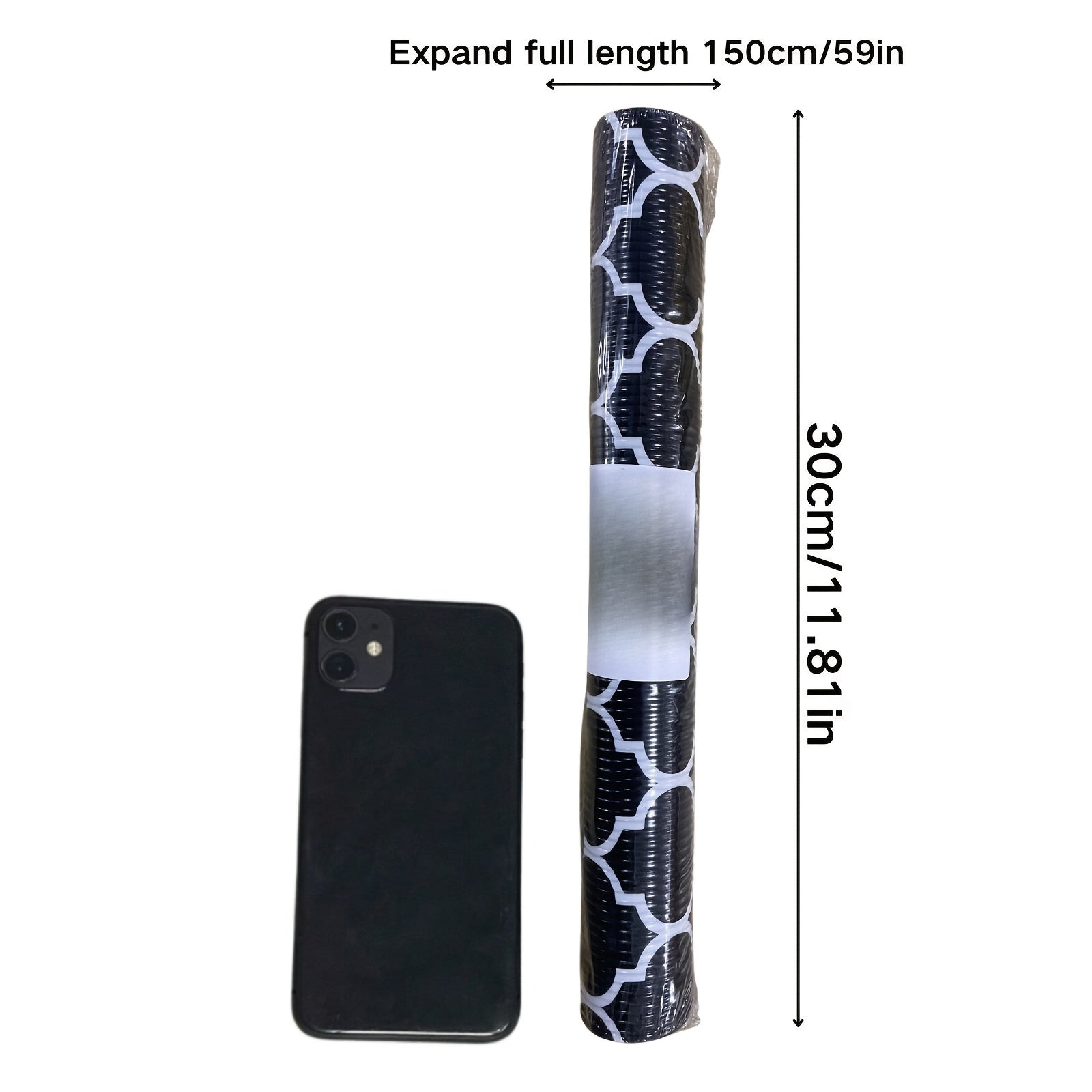 Estera de estantería resistente al agua y antiadherente, versátil para armarios y cajones de cocina