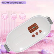 CMH qayta zaryadlanadigan isitiladigan massaj kamar, ayollar uchun moslashtiriladigan harorat, USB/akkumulyator bilan ishlaydi, xola va qizlar uchun ideal sovg'a, terapevtik kamar, ko'p funksiyali bel kamar.