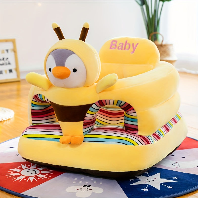 Kids' Cartoon Padded Chair for Comfortable Sitting, Learning and Play