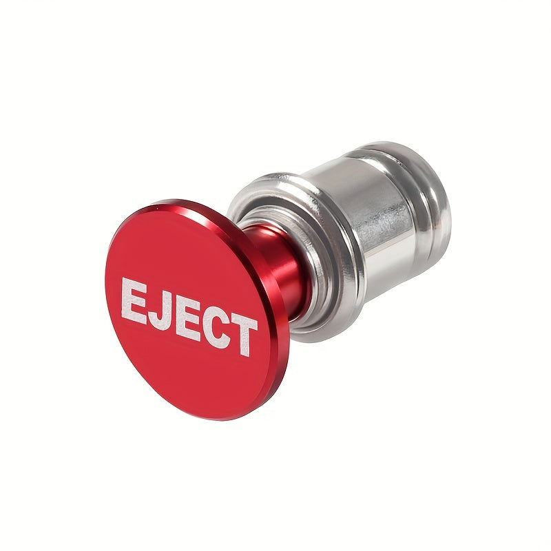 Black Anodized Aluminum Car Fire Missiles Button Replacement Accessory