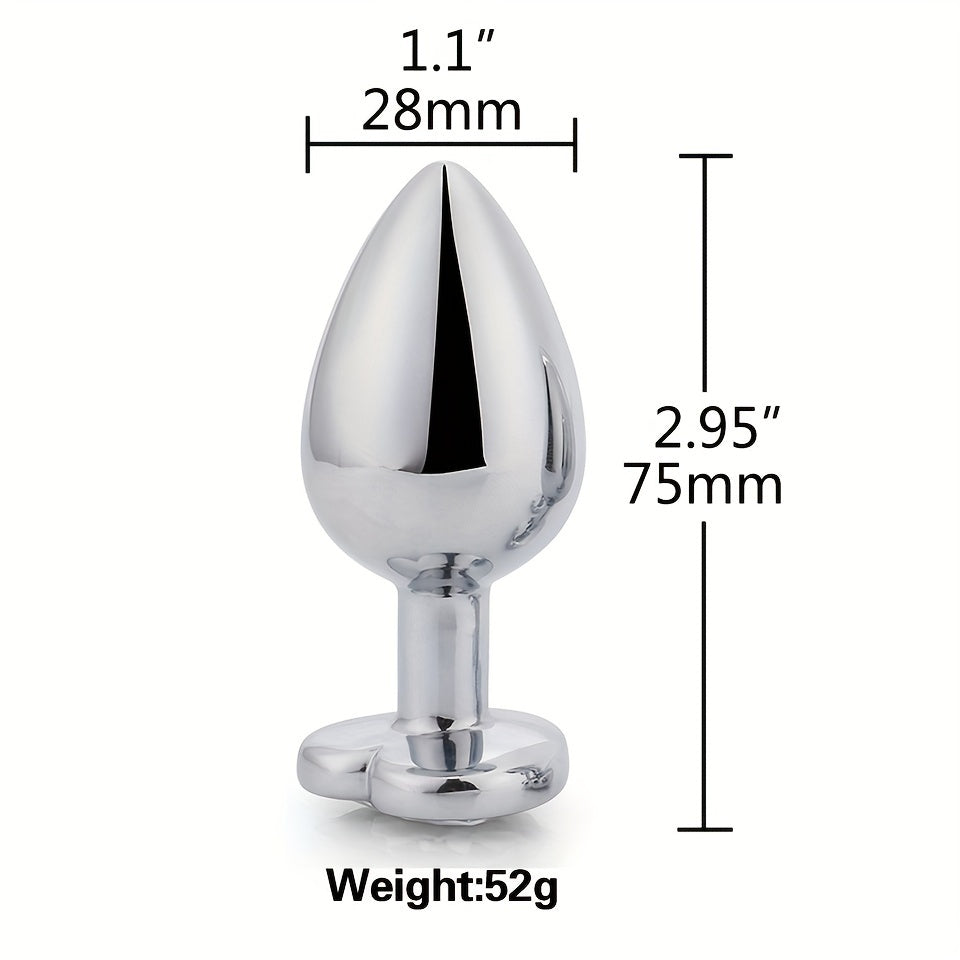 Унисекс силиконовая анальная пробка в форме сердца для личного секс-игрушки массажер