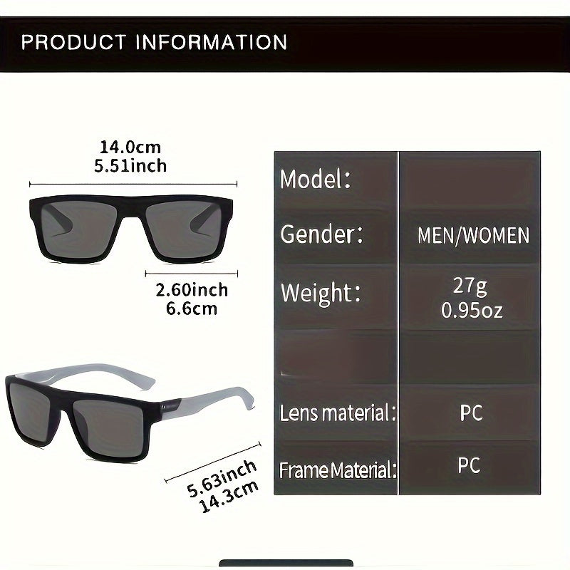 Мужские поляризационные спортивные очки 3 шт. для езды на велосипеде, вождения, рыбалки, отдыха на природе