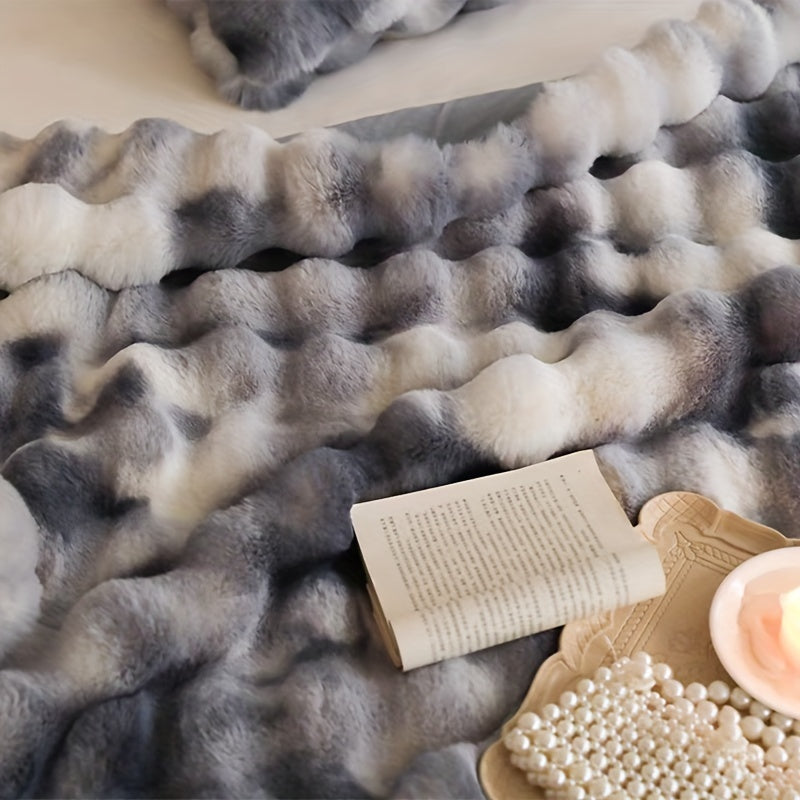 Plush Blanket Soft Cozy Travel Sofa Bed Home Decor Gift