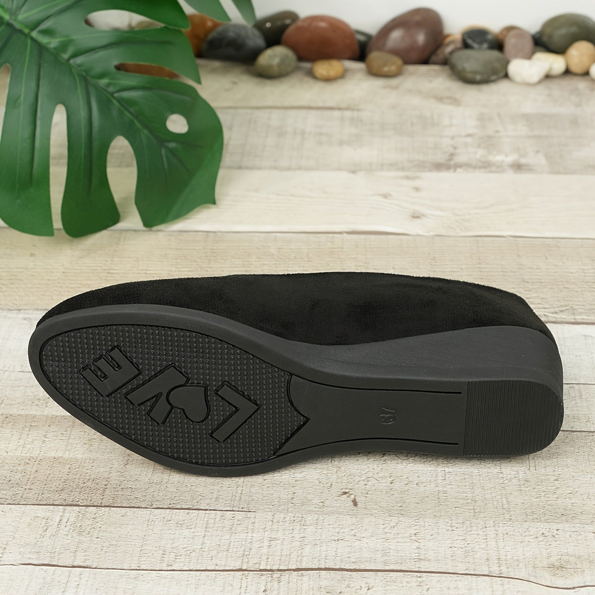 Zapatos planos de ballet con bordado de peonía para mujer, slip-on, zapatos Mary Jane