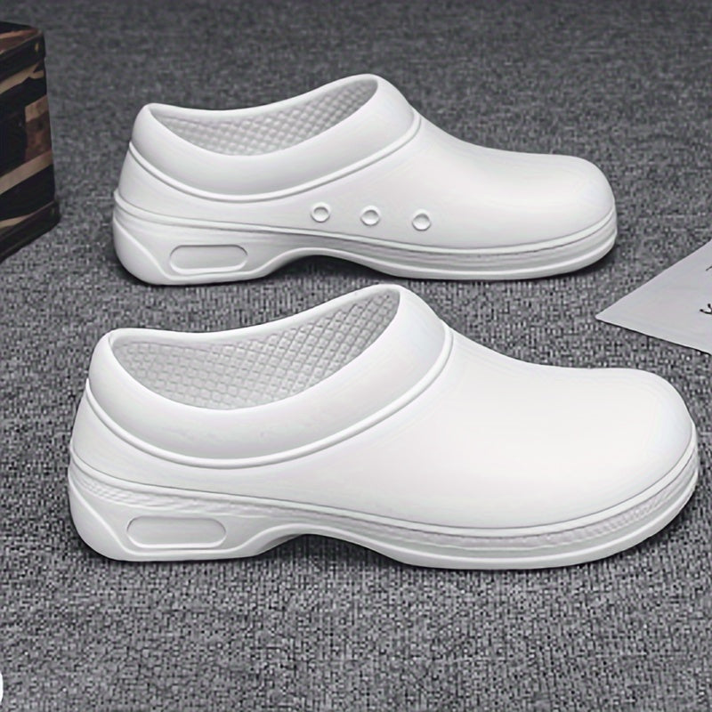 Unisex Kitchen Shoes Slip-Resistant Lightweight EVA Durable Black