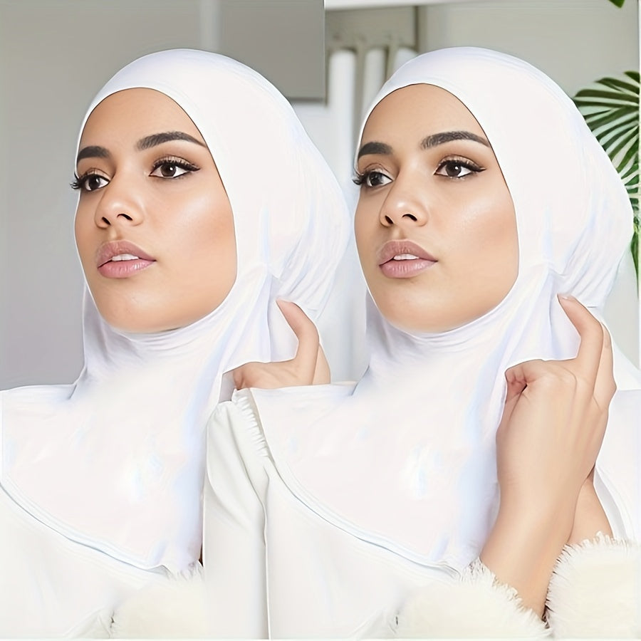Nafas oladigan elastik turban shlyapa hijab Ramazon va Eid sovgʻasi uchun