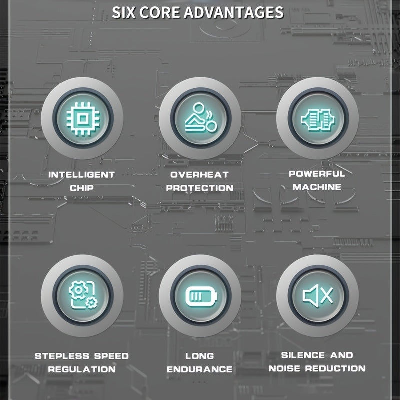 Compact Turbo Jet Fan 90000 RPM Rechargeable Brushless Motor for Home Car Cleaning