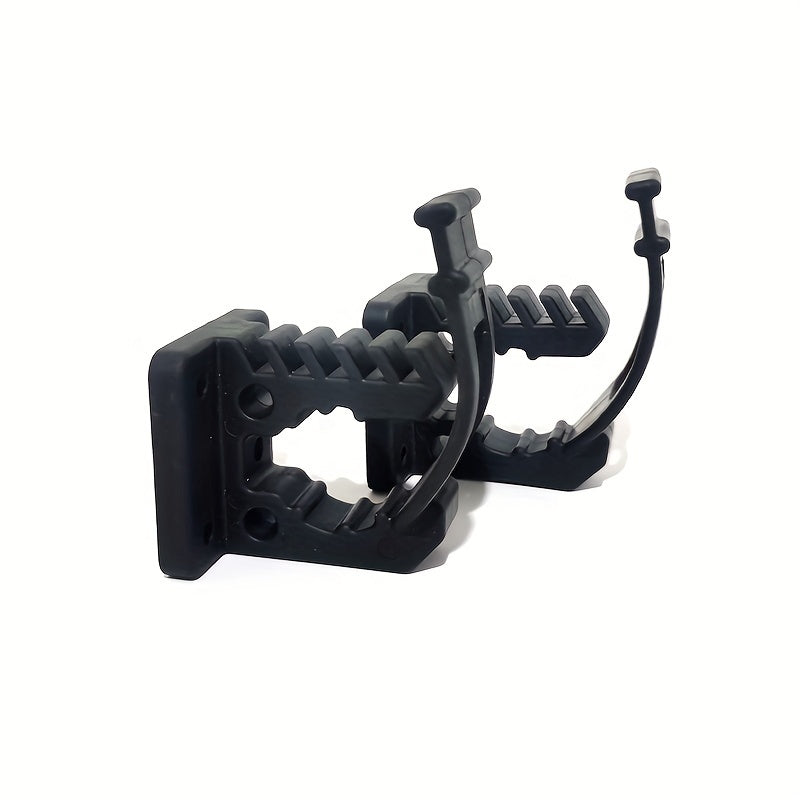 2-Pack Durable TPU Clamps for Offroad Vehicles, ATVs, Boats, 2.54-3.28 cm Diameter