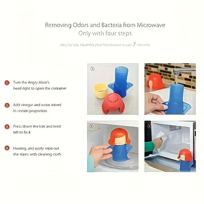 Kitchen Cleaner Steam Oven Microwave Fridge Odor Eliminator Stain Remover