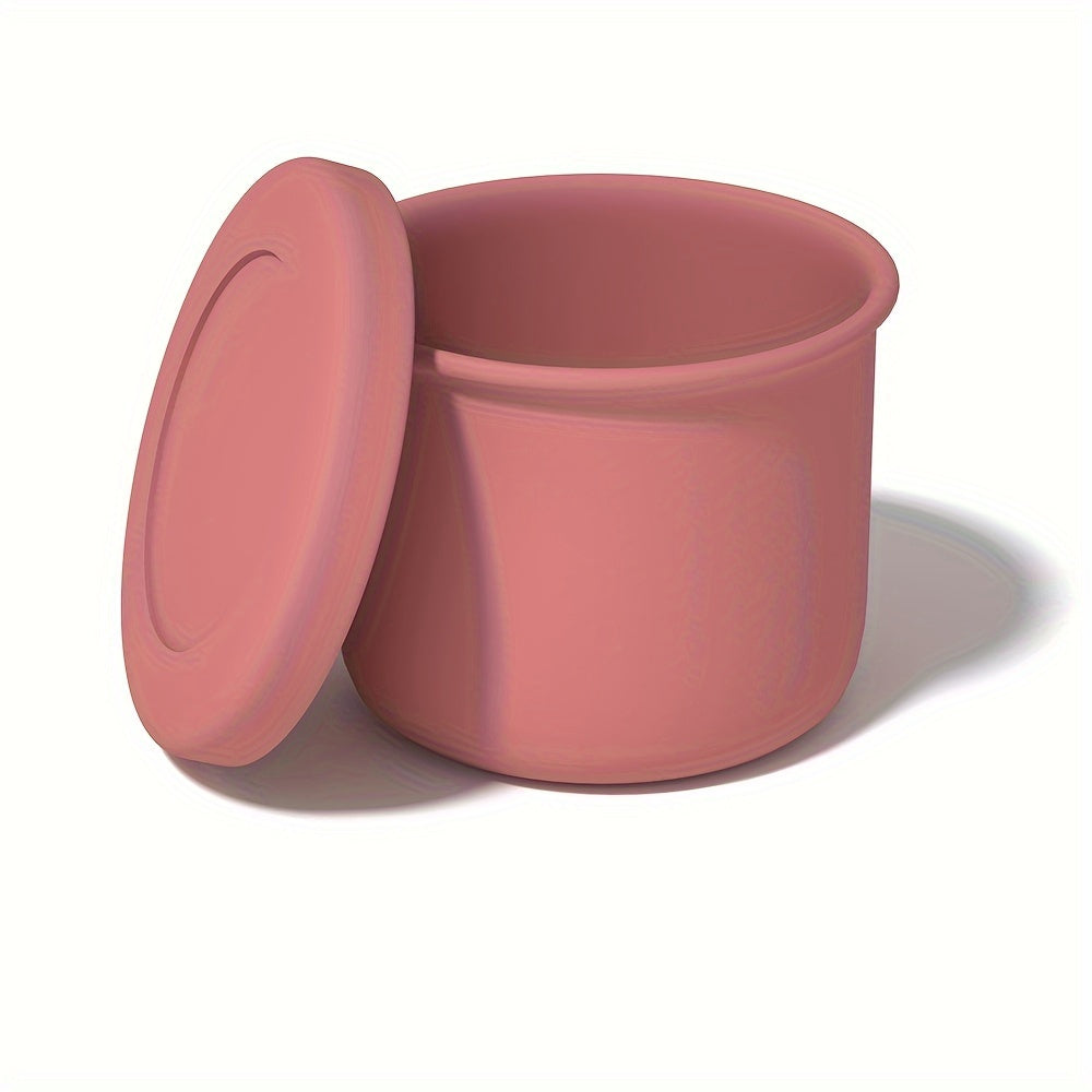 Ulgurji silikon yangi saqlash qutilari va idishlari, mikroto'lqinli pechda isitish uchun ommaviy ravishda, lagerda, pikniklarda, ofis tushliklari va qopqoq bilan stol anjomlari uchun mukammal.