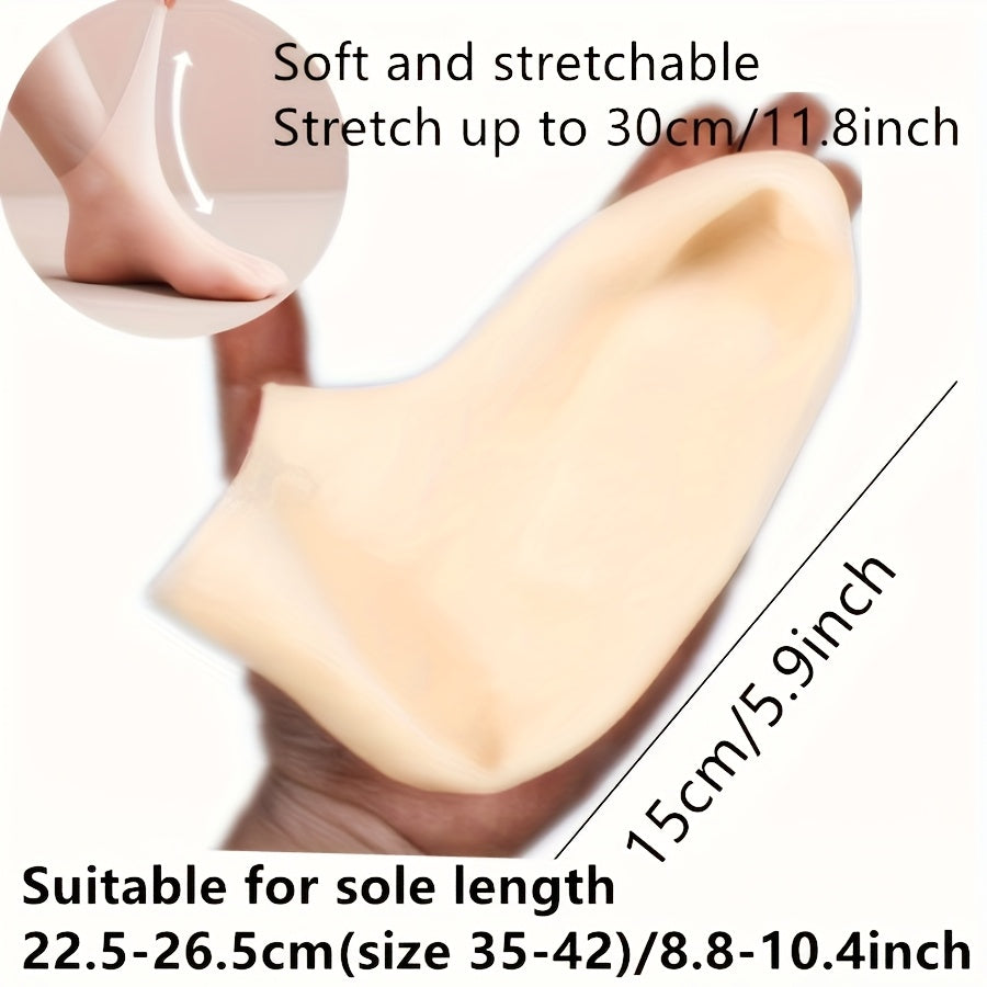 Silicone Gloves and Socks Unscented Moisturizing Hand and Foot Care Set
