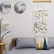 Jewelry Storage Bag for Hanging Brooch Pins and Lapel Pins Wall Organizer