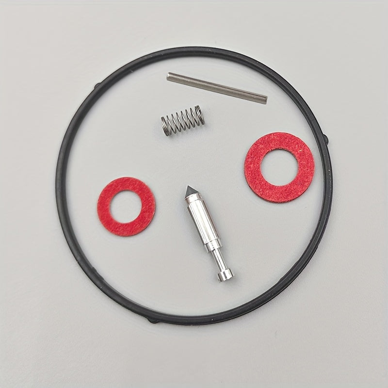 Kichik dvigatellar uchun karbüratör idishining qopqog'i uchun yostiqchalari to'plami, moy suzuvchi yostiqchasi, ta'mirlash, qora