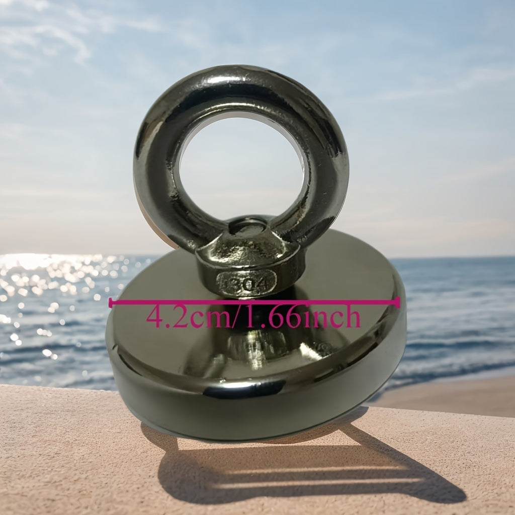 Set of 1/2/3 Circular Golden Neodymium Magnetic Hooks for Home Office Garage Organization