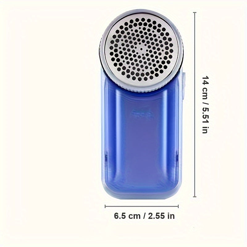 Batareyali mato tozalash qurilmasi, kiyimlar, yostiq, mebel va gilamdagi tolalar va pillinglarni olib tashlash uchun