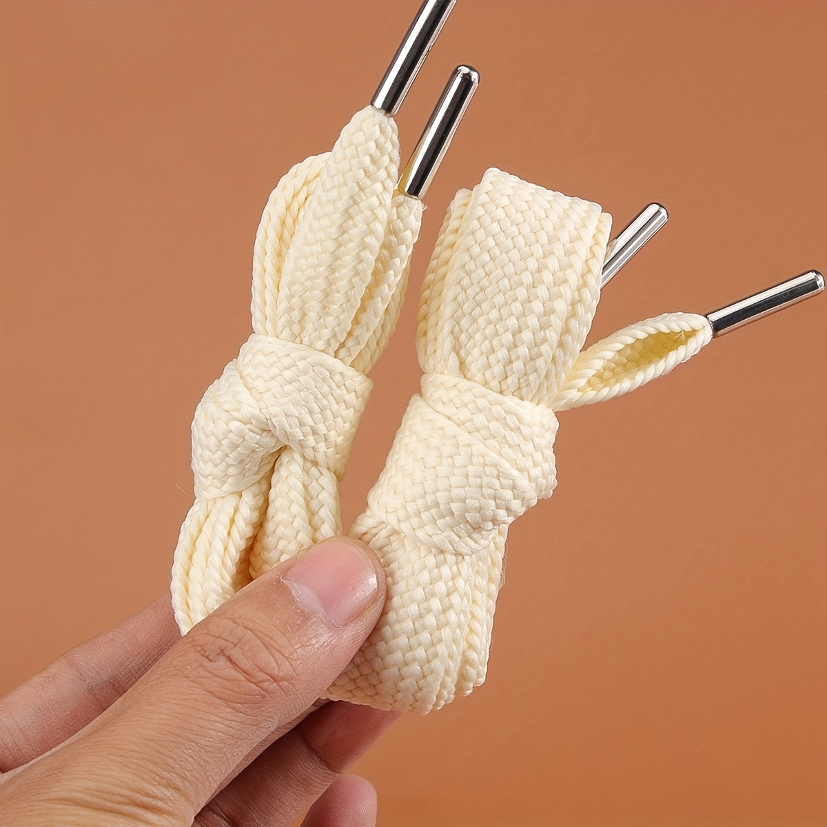 Unisex Flat Shoelaces Thickened Widened Open Smile Sports Shoes Laces