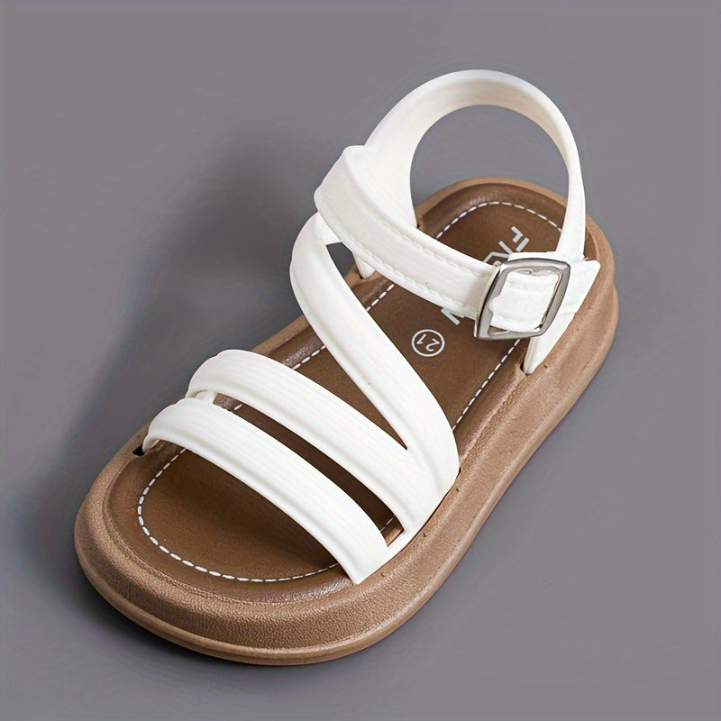 Girls' Open-Toe Sandals Breathable PVC Casual All-Season