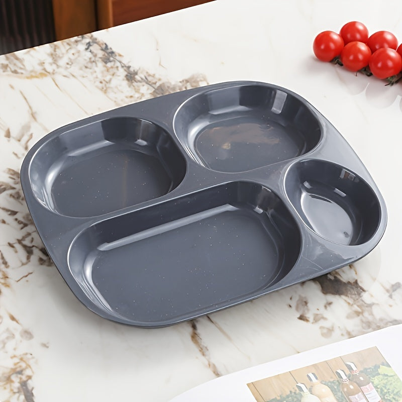 Plastic Dinner Plates Set Microwave Safe Dishwasher Safe BPA Free for Picnics 1 4 or 5