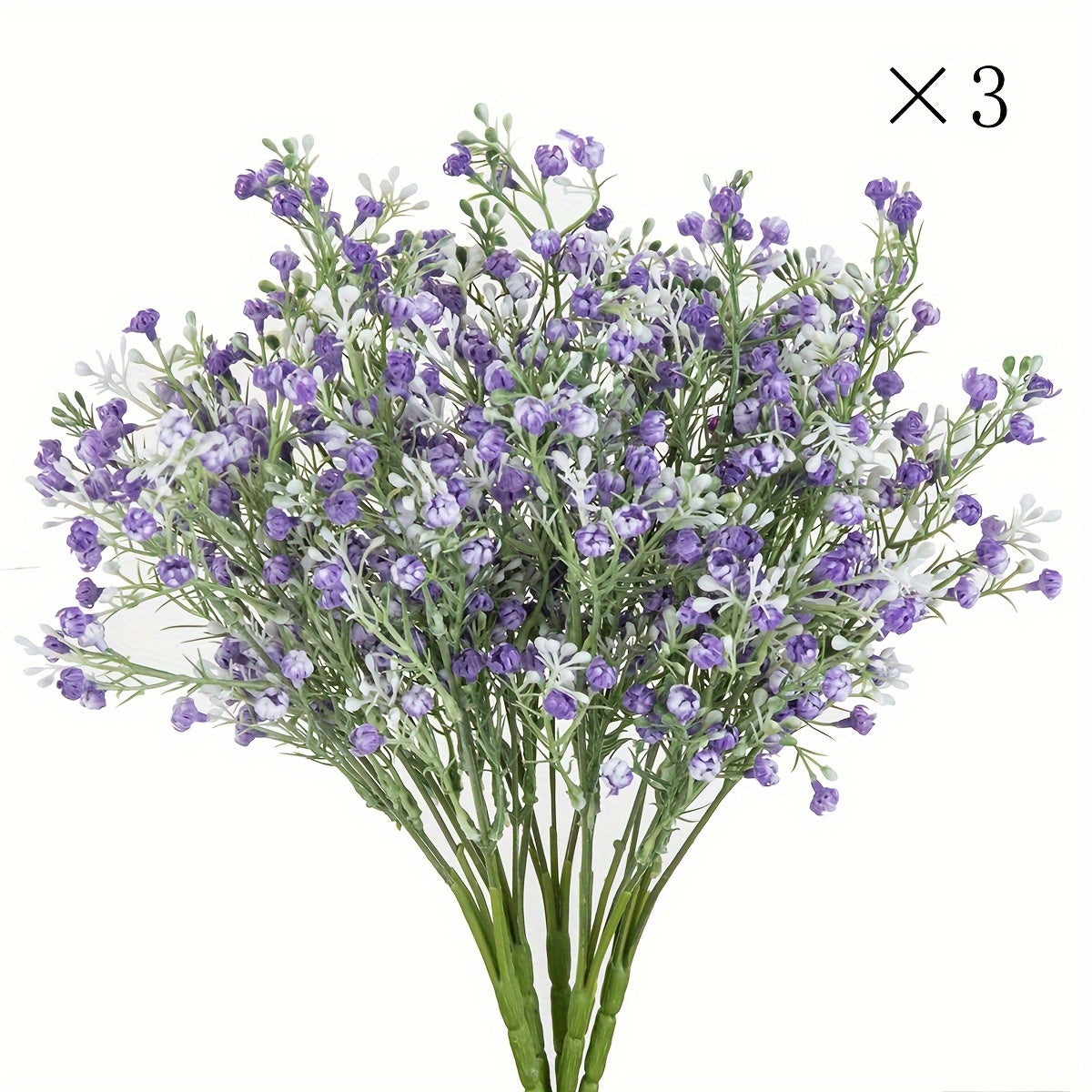 Artificial Faux Gypsophila Flowers for Wedding and Engagement Decor Tabletop Arrangement