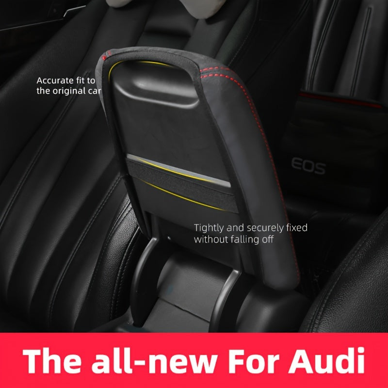 A4 B8 B9 A5 markaziy konsol himoyachisi uchun charm avtomobil qo‘ltiq qoplami