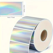 M110 M220 M120 M200 M221 printerlari uchun termal printer yopishtiruvchi qog'oz, 1.18x1.57 dyuym, DIY loyihalari va ofis belgilash uchun ideal.