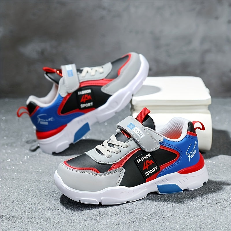 Unisex Low-Top Casual Running Shoes Breathable PU Upper EVA Sole Lightweight Non-Slip