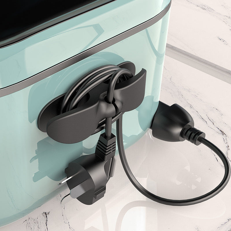 4 piezas de enrollador de cable para electrodomésticos para cafetera, batidora, freidora de aire, olla a presión