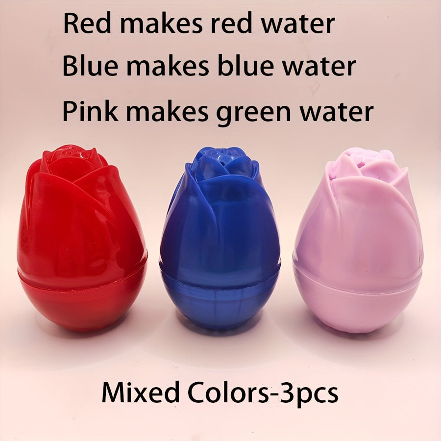 Автоматические пакеты для очистки унитаза с цветочным ароматом, устранитель запахов, удалитель пятен