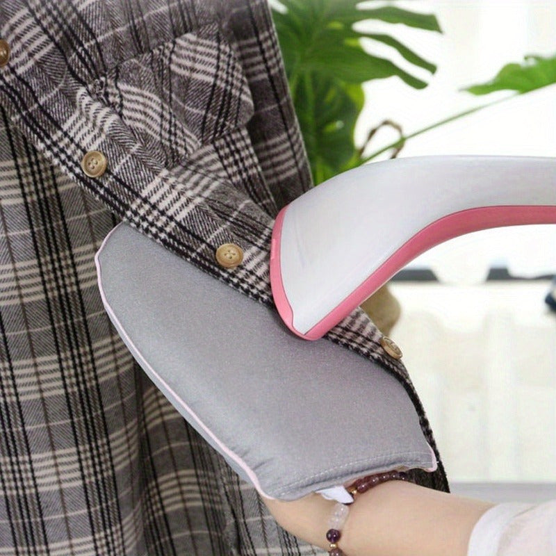 Mini Handheld Ironing Board Set with Glove, Portable Compact Design for Travel and Dorms