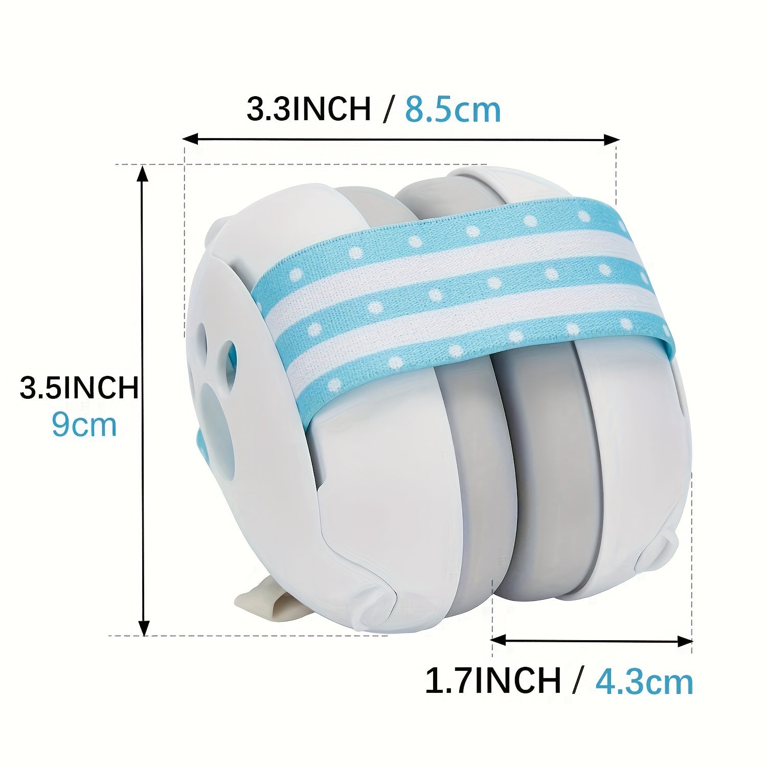 Kichkintoylar va chaqaloqlar uchun quloqni himoyalash uchun quloqchinlar, shovqinni kamaytiruvchi eshitish himoyachilari, sayohat va uxlash uchun