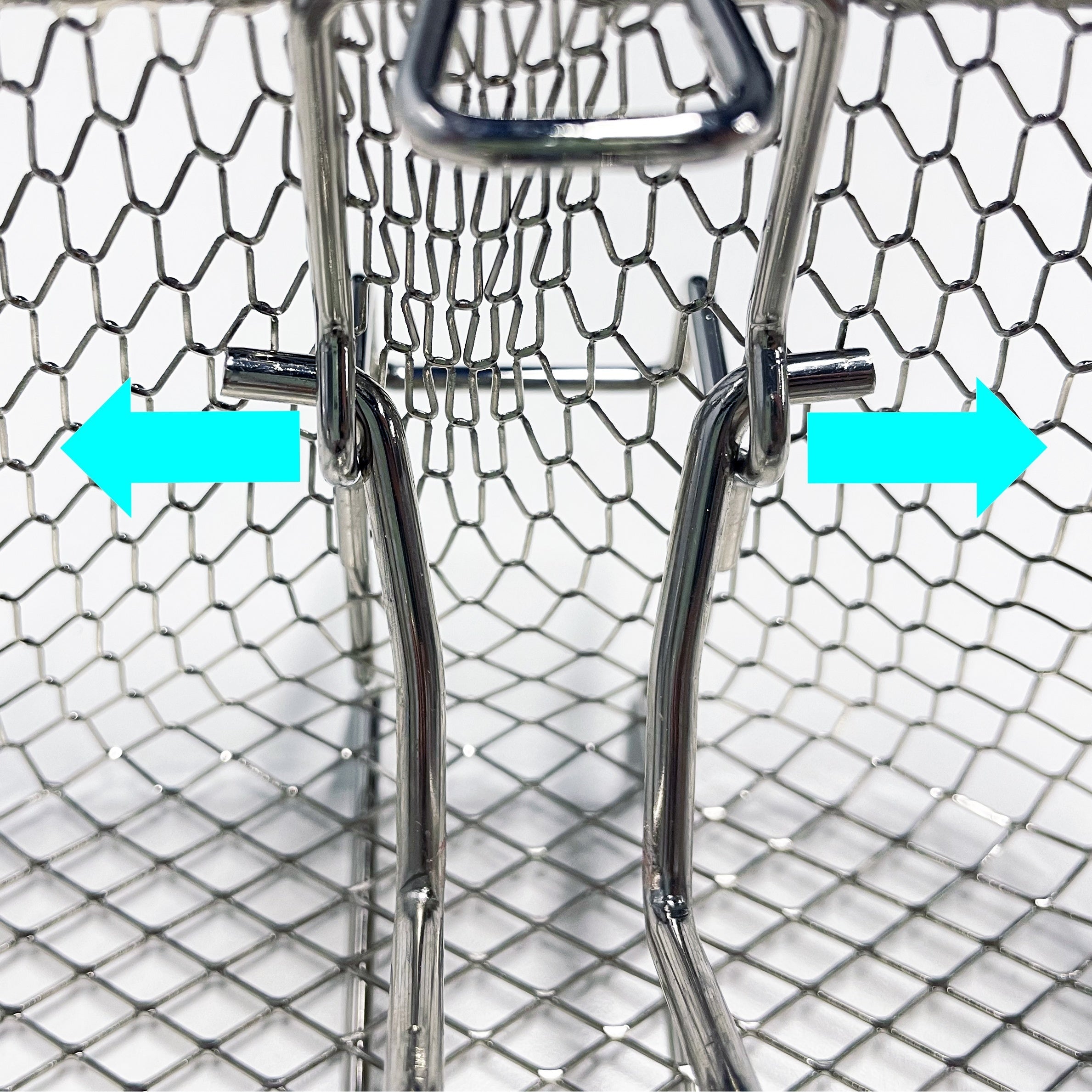 Foldable Fryer Basket for Cooking French Fries and Oil Filtering