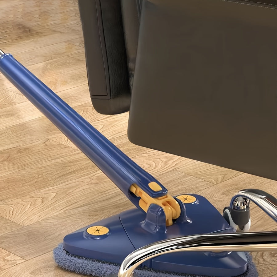 Set of 2 Triangle Mop Pads Hands-Free Wringing for Floors Walls Glass