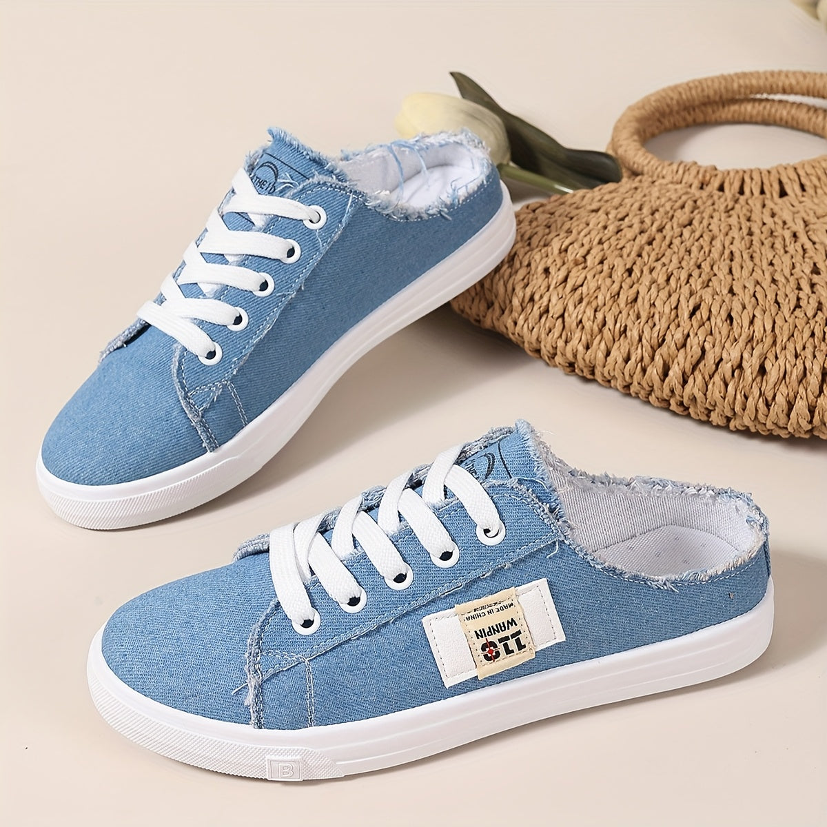 Women's Casual Slip-On Sneakers with Breathable Fabric Upper
