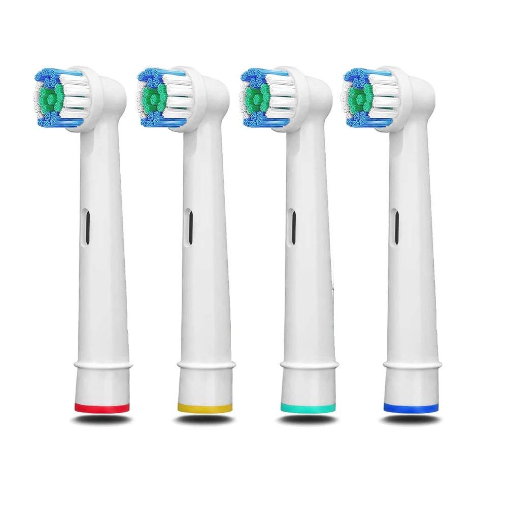 Electric Toothbrush Replacement Heads Precision Brush Refills for Oralb, 4 Pack