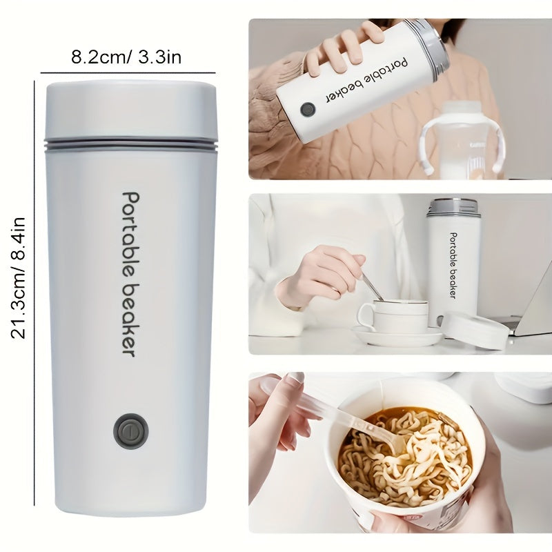 Portable Electric Kettle 304 Stainless Steel Compact Travel and Home Use