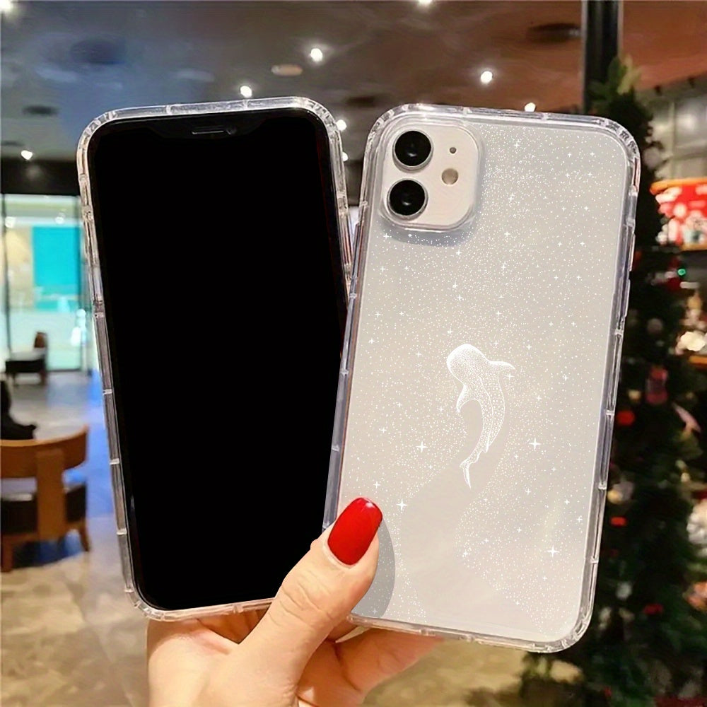 Морской арт эстетичный прозрачный TPU чехол для iPhone 11 12 13 14 15 Pro Max XR