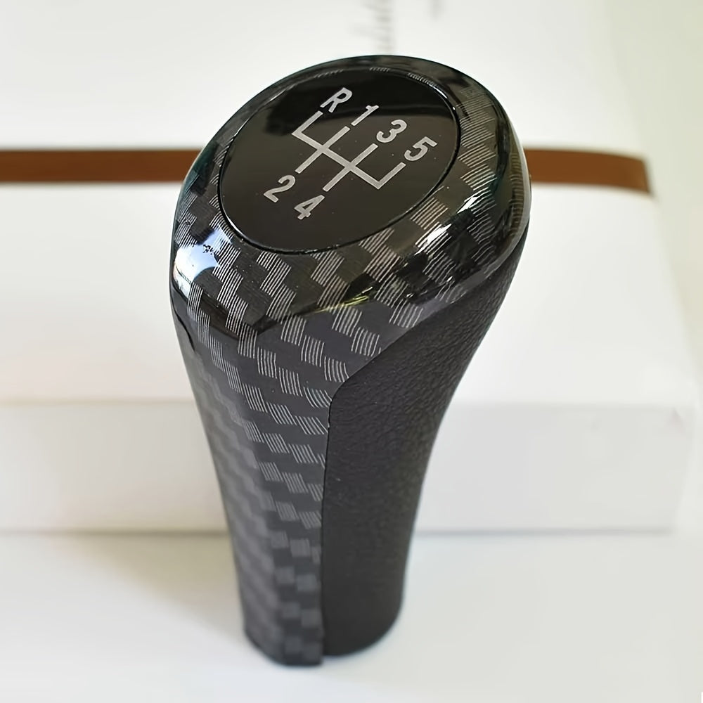 Universal Wooden Gear Shift Knob ABS Resin for 5/6 Speed Cars