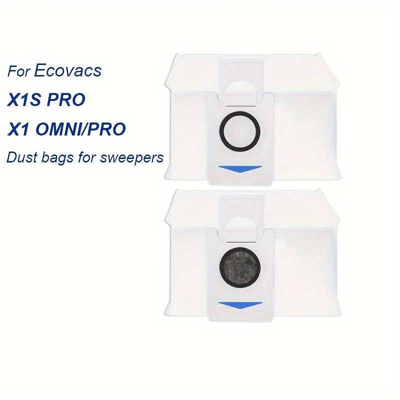 X1S PRO va X1 OMNI/PRO modellari bilan mos keladigan, Ecovacs X1 OMNI/PRO chang sumkalari maxsus tozalovchilar uchun mo'ljallangan.