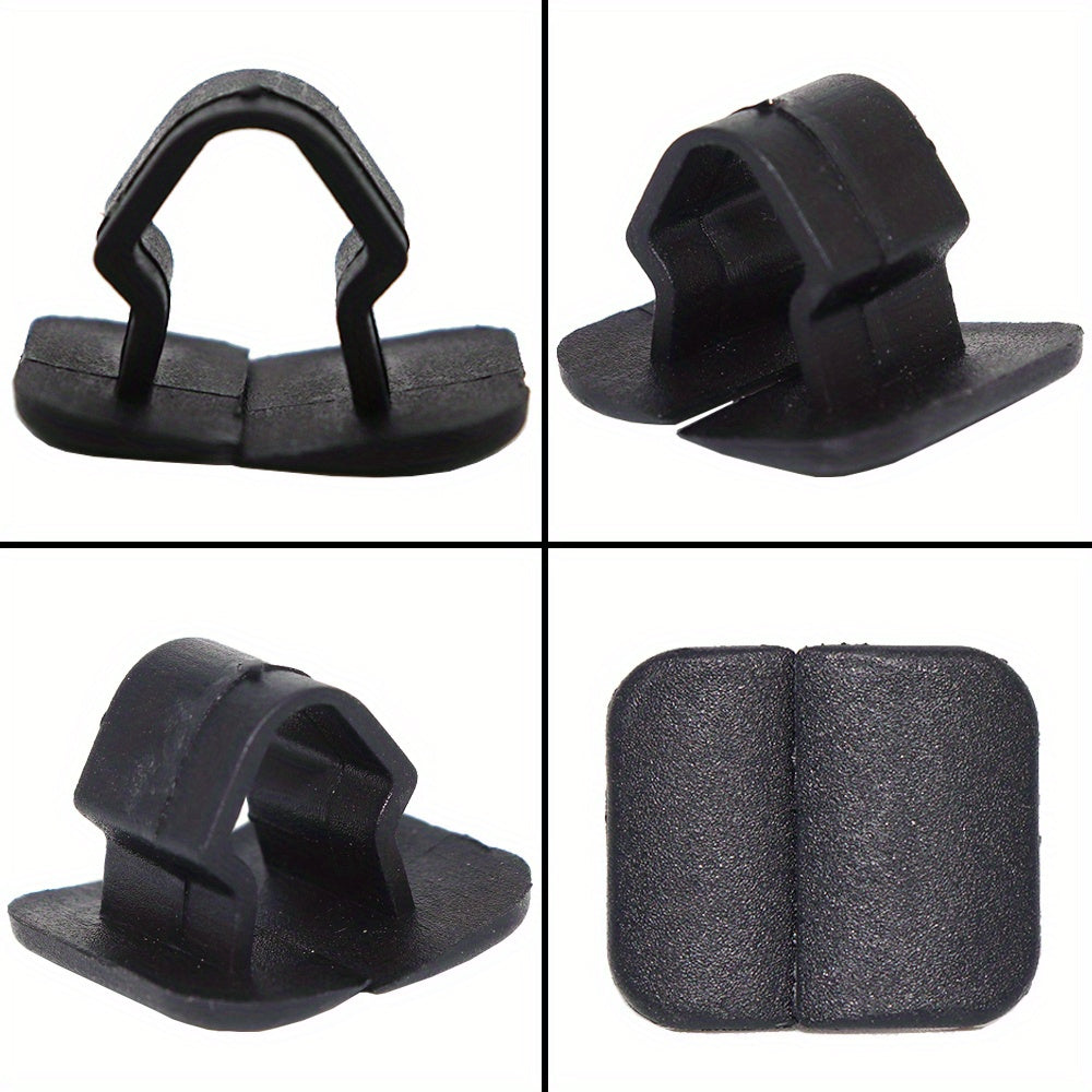 10 Pcs Engine Hood Retainer Clips Sound Insulation Rivets for Car Vehicles