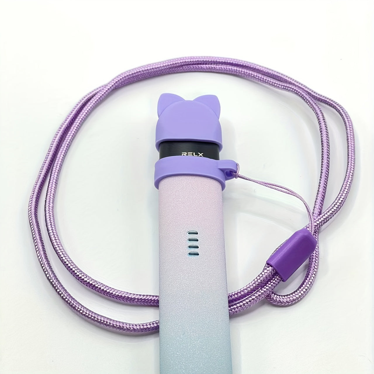 Cute Bunny Silicone Dust Cap Universal Fit Durable Accessory with Lanyard