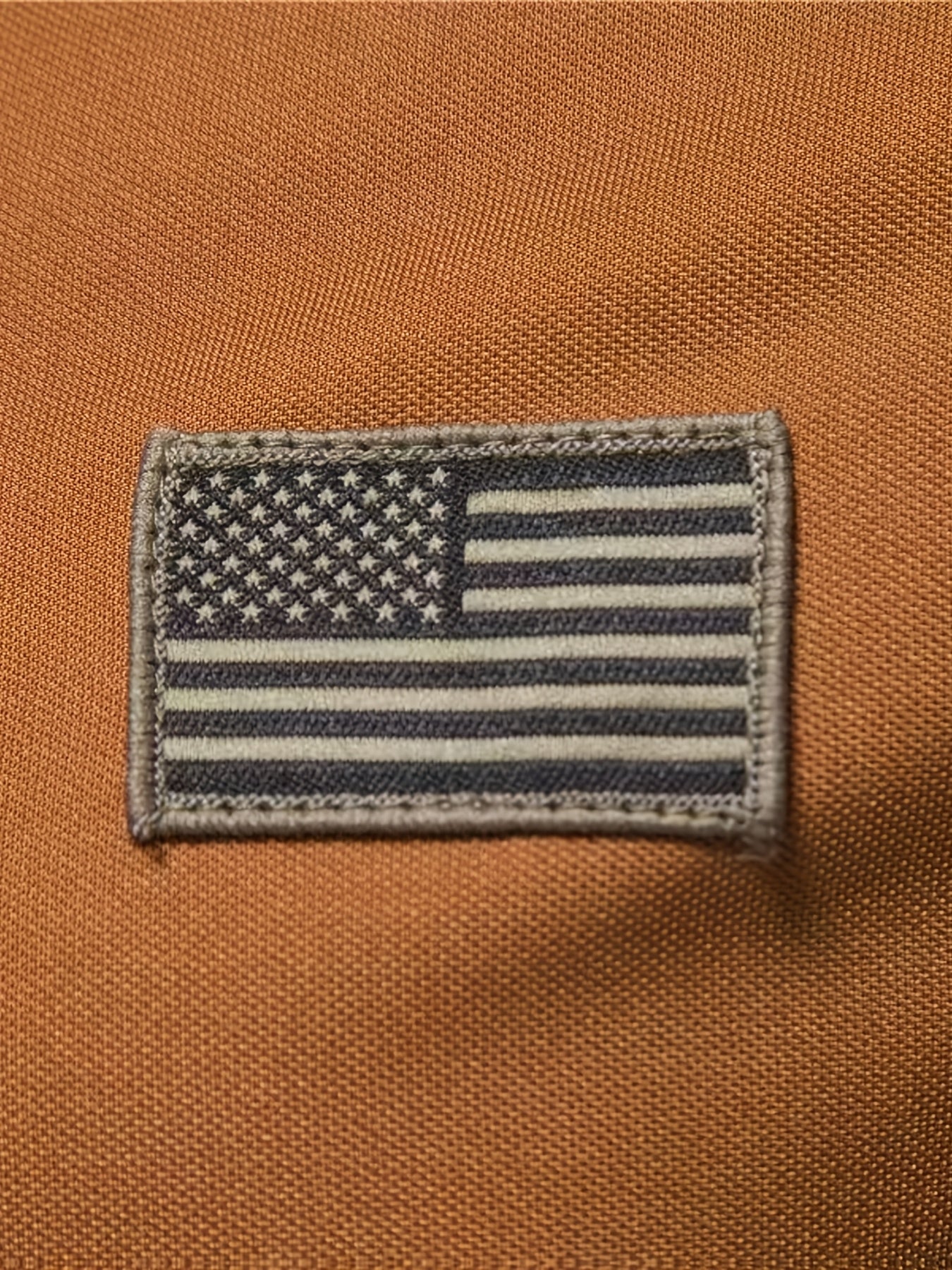 Men's Casual Polo Shirt with Stand-Up Collar and Flag Design Polyester Summer