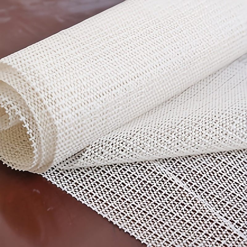 Non-Slip PVC To'shak Varag'i Ushtiruvchi - To'shak, Divan To'shaklari va Tatami uchun Ushbu Xavfsiz Tarmoq Mat bilan Varaklaringizni Joyida Saqlang - Qulay Qo'l Bilan Yuvish mumkin