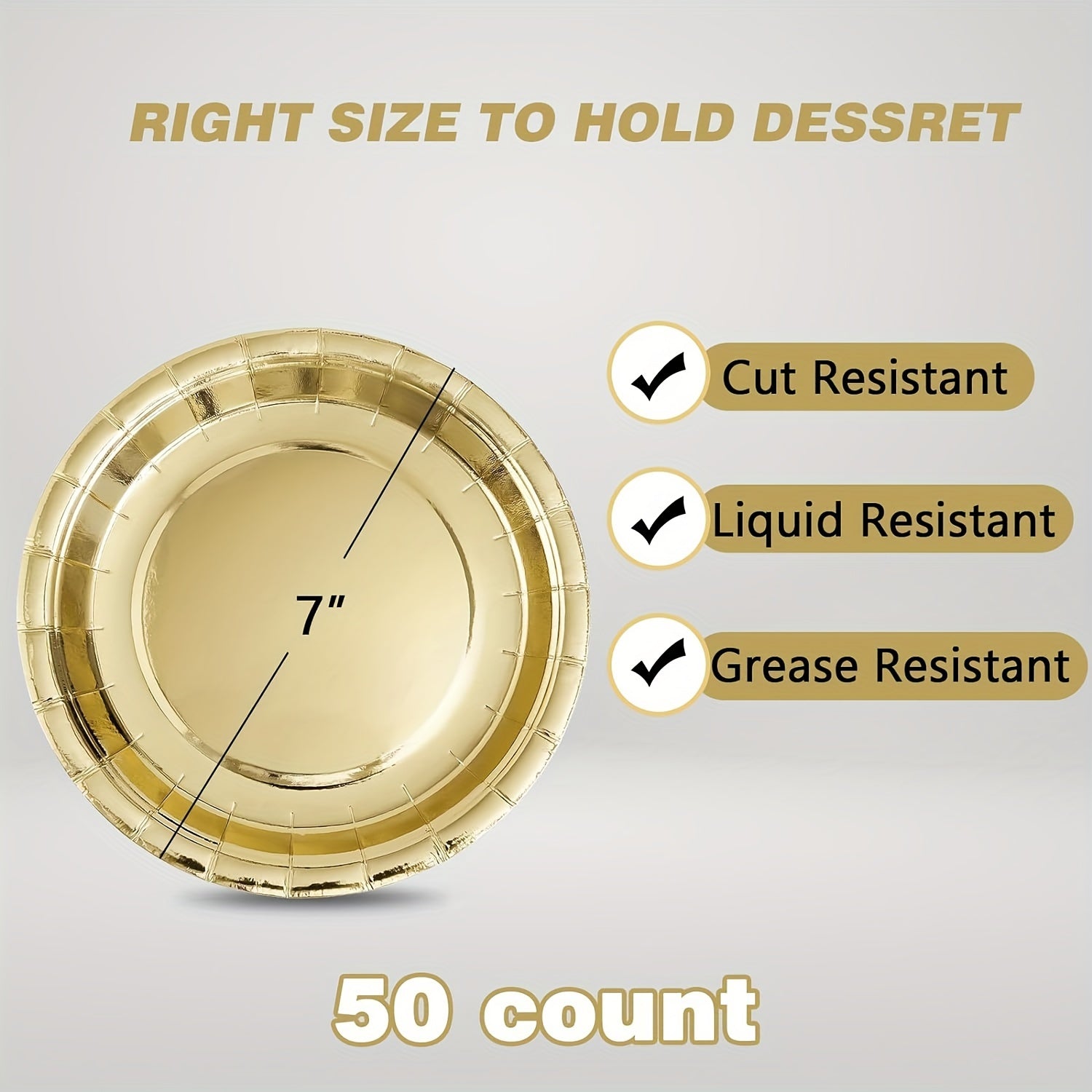 Alüminium plitalar to'plami 10 yoki 20 ta, 17.78 sm yoki 22.86 sm, bir martalik dumaloq partiyalik plitalar