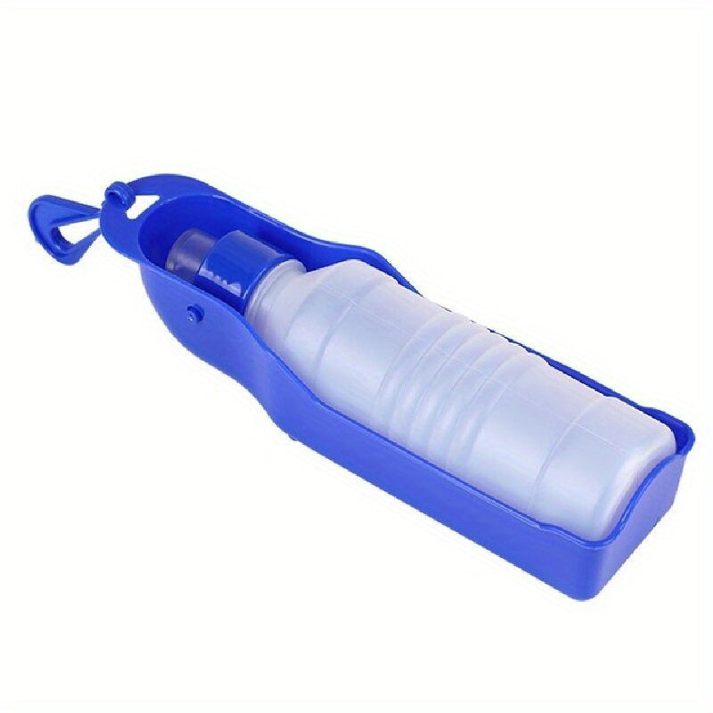 Dog Water Bottle 250ml 500ml Foldable Plastic Portable Outdoor Water Dispenser