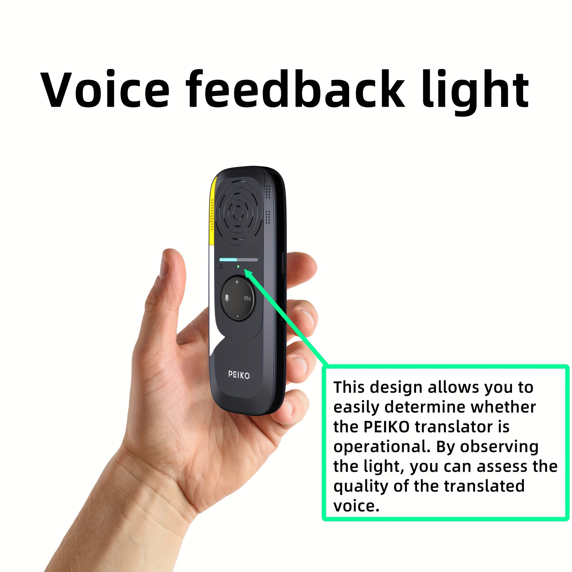 Portable Language Translator Device with 75+ Languages and Offline Support