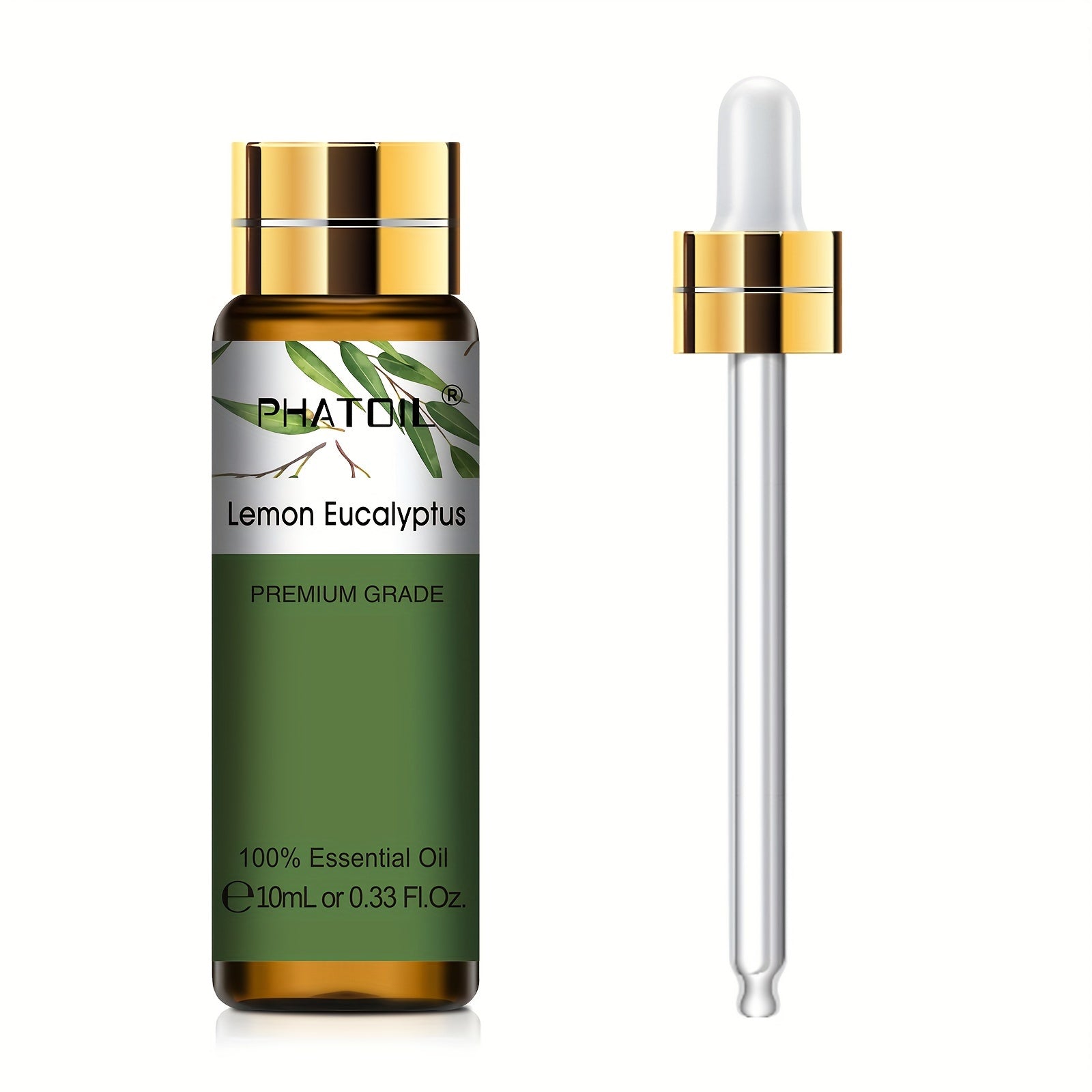 PHATOIL Efir moyi Yagona 10ml - Kayfiyatni ko'taruvchi aromaterapiya suvi, ko'p maqsadli foydalanish, yuqori sifatli, oqmas, UV nurlanishiga chidamli - 1 shisha