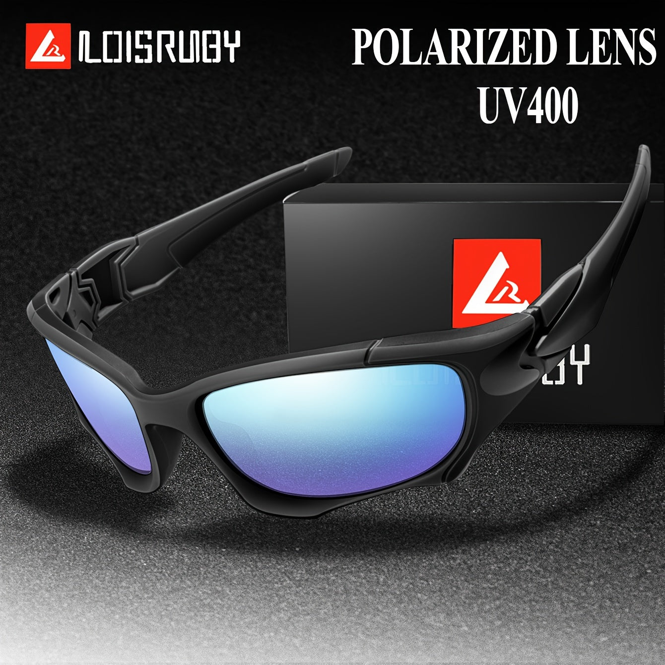 Polarized Sports Glasses Mirror Lens for Running Fishing Hiking Protection