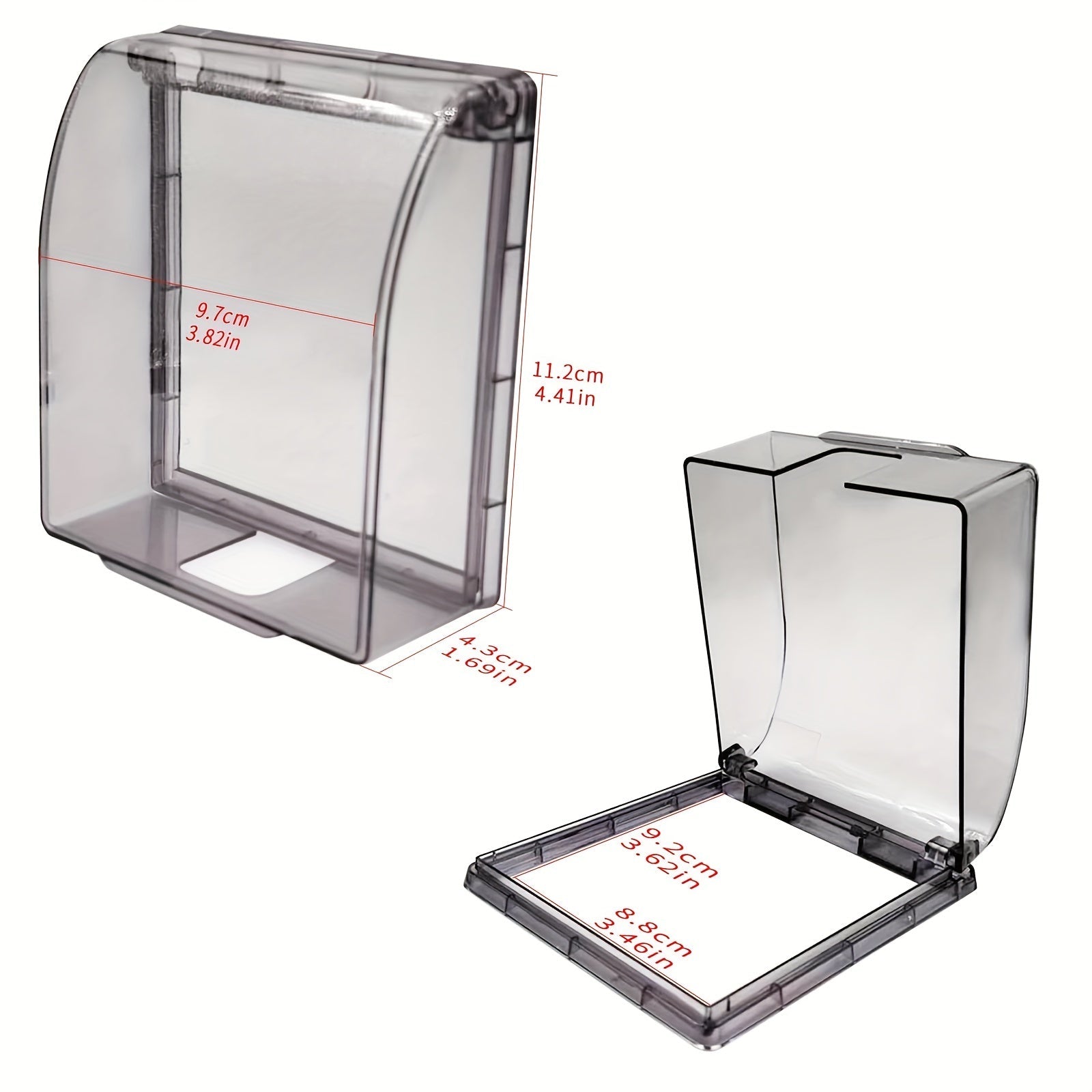 Suvga chidamli, urishsiz o'chirish qutisi